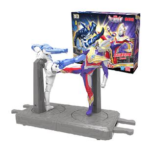 奥特曼正版灵动创想奥特英雄擂台系列变形玩具暗黑欧布罗索奥特曼