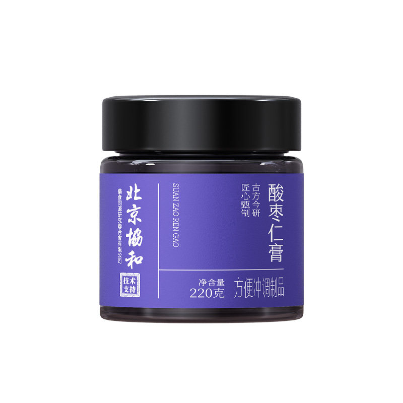 酸枣仁膏百合茯苓安睡前膏神助睡眠失茶正宗酸枣仁正品官方旗舰店