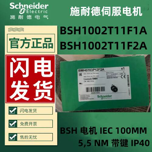 议价BSH1002T11F1A/BSH1002T11F2A施耐德BSH 电机 IEC 100MM 带键