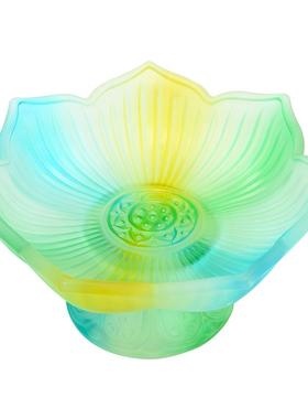 家居室内桌面装饰品摆件琉璃灯座