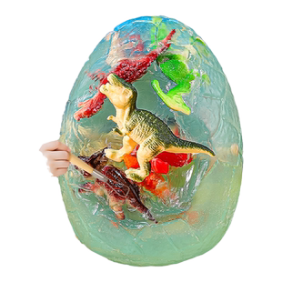 恐龙蛋恐龙挖宝香皂化石考古挖掘玩具男孩儿童肥皂挖宝盲盒寻宝藏