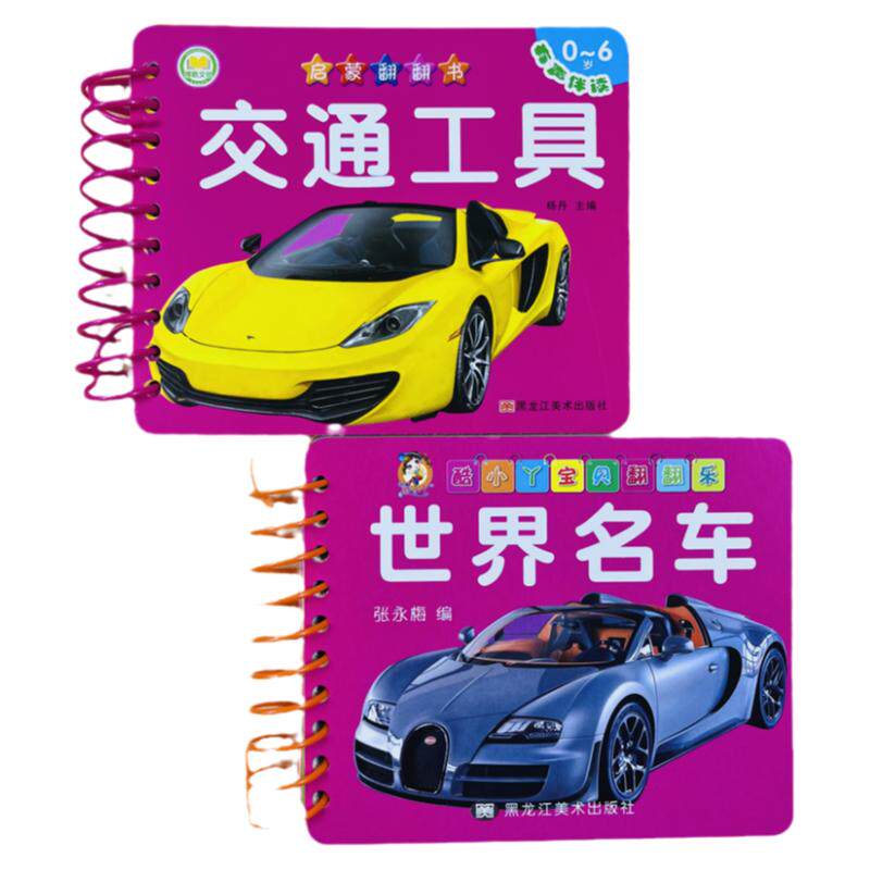 酷小丫启蒙卡片交通工具世界名车