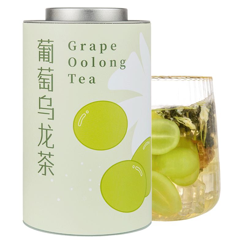 wilitree葡萄乌龙茶白桃蜜桃乌龙水果茶花茶冷泡茶花果茶冷萃茶包