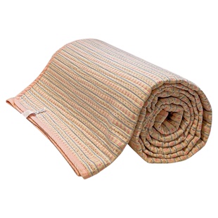 无印良品纯棉床盖单件2025新款四季通用夹棉全棉榻榻米床单三件套