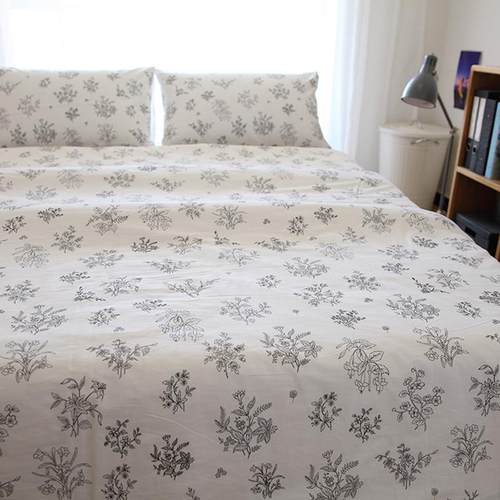 爱语单被套单件纯棉100全棉200x230单双人床单被罩180x200cm被单