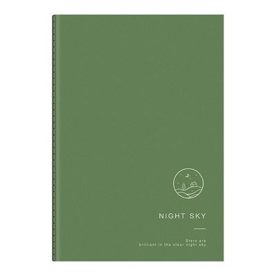 森系简约笔记本子ins软面抄b5软