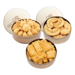 澳门手信葡锐小金盒黄油小花曲奇饼干千层蝴蝶酥糕点年货节送礼记