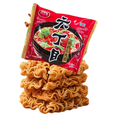 六丁目方便面麻辣牛肉面