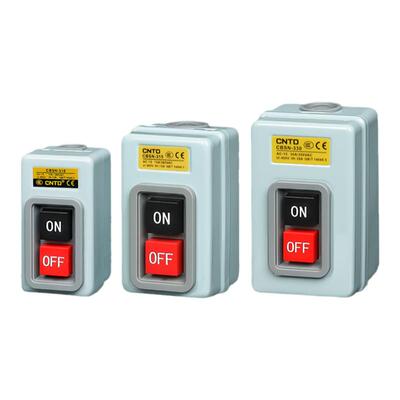 BS211B/216B/230B动力控制按钮开关三相电机启动按钮押压扣开关