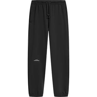 李宁运动裤男士宽松休闲裤训练健身裤子针织卫裤加绒运动长裤男款