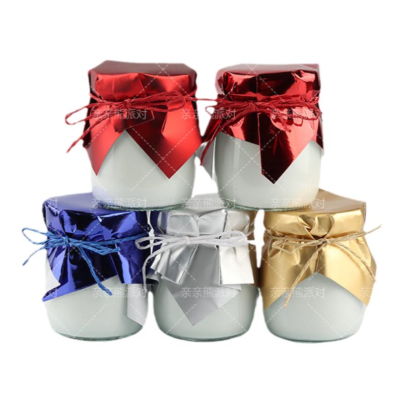 亮光布丁纸布丁杯封口纸防水纸盖