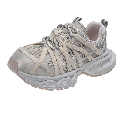 珂姿蜜网面透气休闲运动老爹鞋