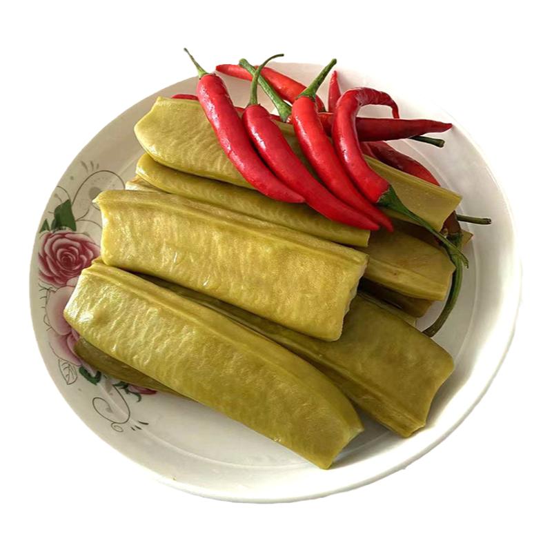 江西特产手工酸刀豆腌制刀角农家泡菜酸洋姜鬼子姜咸菜开胃下饭菜