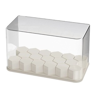 盲盒收纳展示架亚克力泡泡玛特娃娃玩偶小摆件积木透明手办展示柜