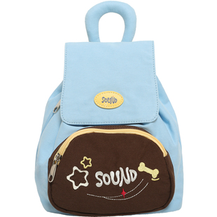 EHOOO韩系帆布书包原创小众冷门不撞款2025早秋新款小背包双肩包