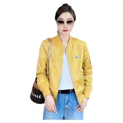 短款夹克外套女2026春秋新款立领百搭亮缎面棒球服小个子外套女