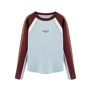 【天然舒适感】半度闲女童打底衫t恤春装洋气儿童春秋款运动上衣