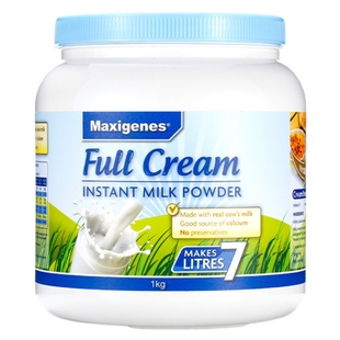 Maxigenes美可卓蓝妹子脱脂牛奶粉1kg女士减脂健身营养补钙蓝胖子