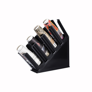 咖啡奶茶店注塑杯架分杯器取杯架吧台一体成型外带纸杯架塑料商用