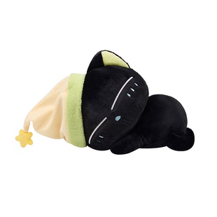 【爆款到仓】罗小黑战记官方正版动漫周边小黑毛绒玩偶晚安款