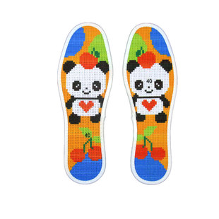 纯手工刺绣十字绣鞋垫双股绣半成品加厚新款针线绣花男女双线防臭