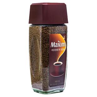 韩国进口麦馨阿拉比卡纯咖啡粉100g速溶咖啡MAXIM麦馨无添加蔗糖