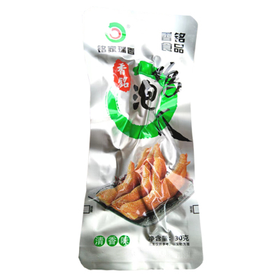 泡凤爪铭家瑞香零食卤味鸡爪香铭
