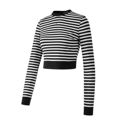 TITIKA长袖运动T恤短款修身