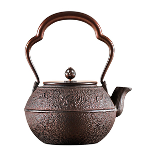纯手工铸铁壶日本进口铁壶电陶炉煮茶器泡茶壶套装煮茶烧水壶家用