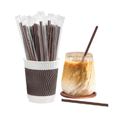 特美居17.8cm奶茶吸管咖啡搅拌棒