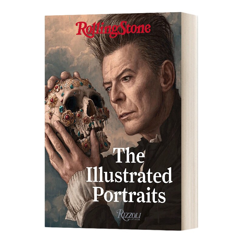 英文原版 Rolling Stone 滚石杂志 音乐人物肖像插图画册集 精装 英文版 进口英语原版书籍