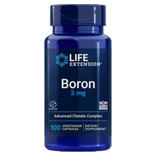 保税美国LifeExtension硼元素Boron柠檬酸硼天冬氨酸甘氨酸硼3mg