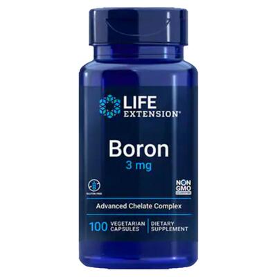 美国LifeExtension硼元素3mg