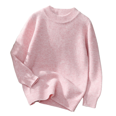 儿童羊绒衫半高领毛衣打底加厚