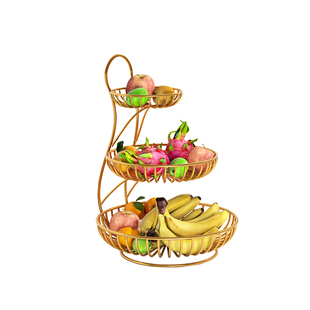 餐桌水果置物架客厅零食收纳架桌面饭桌桌上厨房神器台面多层架子