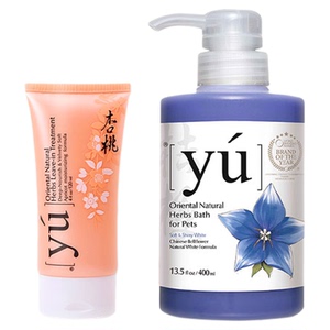 yu东方森草宠物猫狗沐浴露护毛素
