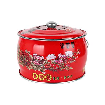 乔迁新居中国红烤火盆结婚过火