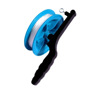 摆摊飘空放飞天氦气球100米线绳子风筝线轮放飞工具儿童网红批发