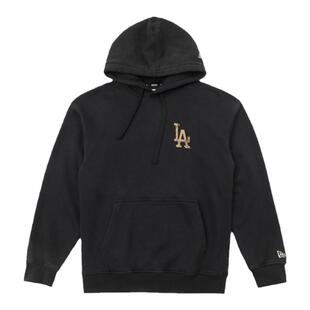 NewEra纽亦华男女MLB系列加绒保暖潮连帽套头衫运动卫衣12866537