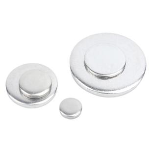 304不锈钢实心圆片平垫片圆盘无孔金属垫片封管堵头圆形垫圈铁片