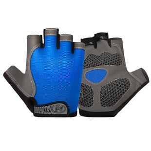 骑行手套男女夏季自行车半指手套透气减震山地车动感单车骑行装备