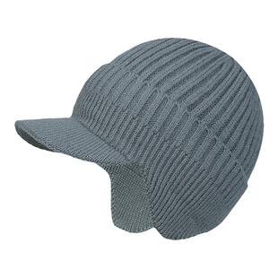 男士帽子秋冬针织帽鸭舌帽保暖毛线帽休闲护耳帽户外垂钓骑车滑雪