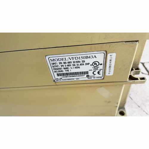 议价台达变频器VFD-B系列VFD150B43A 15KW 38