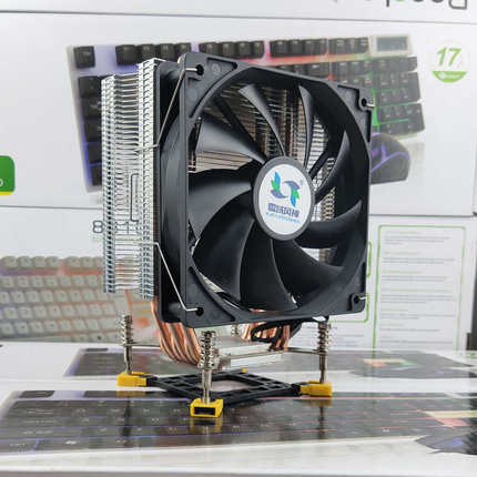 6铜管CPU散热器1366 2011 1700AM4台式机X99X79AMD12CM风扇1155