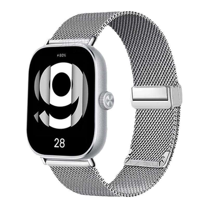 适用红米watch4磁吸扣米兰表带