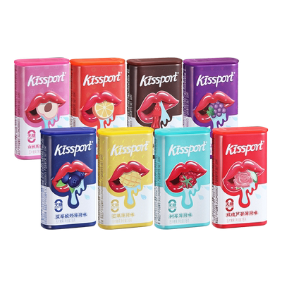 kissport无糖薄荷糖清新口气