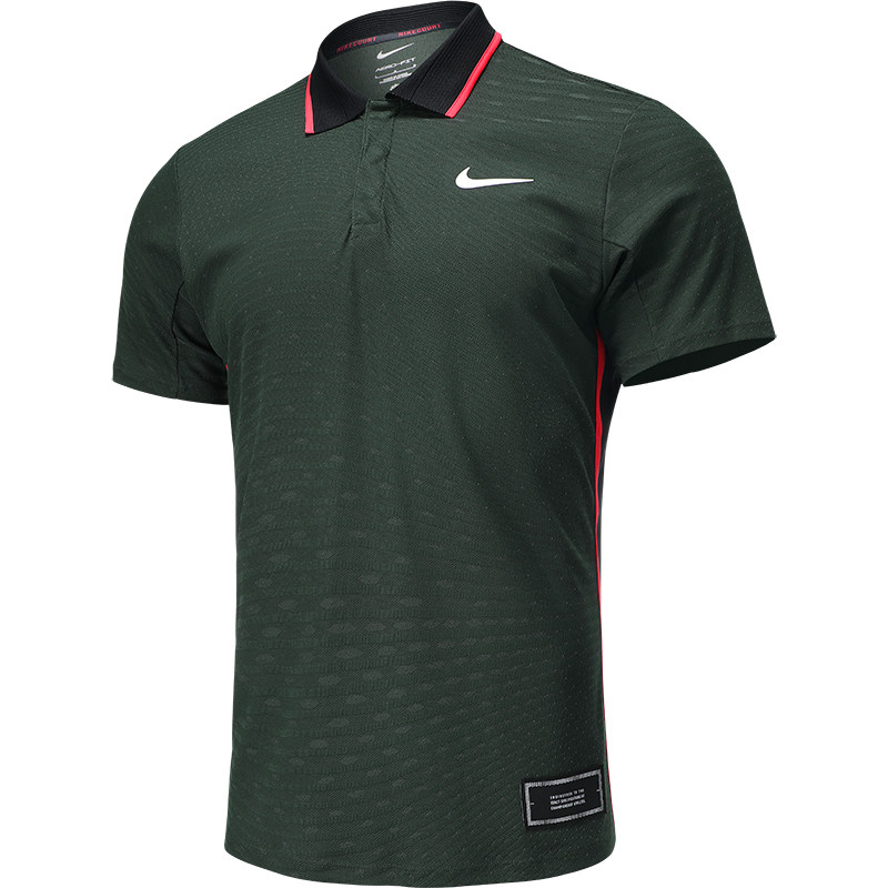 Nike耐克网球服男26美网新款POLO衫翻领运动训练比赛短袖T恤上衣