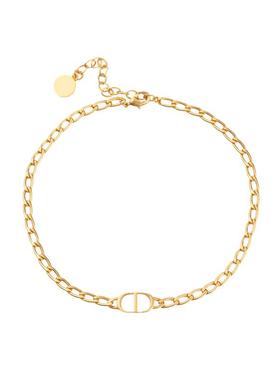 cd小众项链复古锁骨链