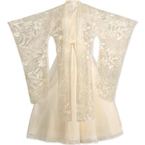 正品原创晋制仙气飘逸齐腰襦裙