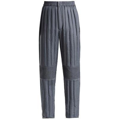 雅鹿羽绒裤轻薄男士高腰棉裤内胆